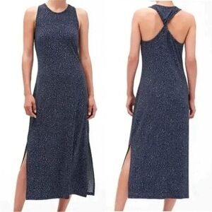 Banana Republic Navy Backless Dress